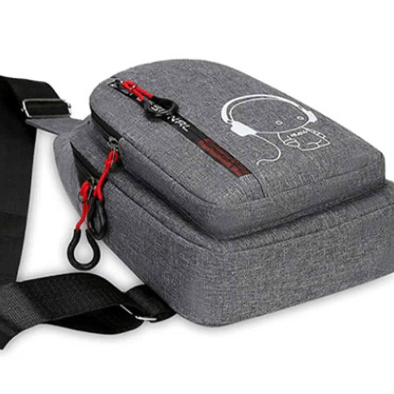 Glow-in-the-Dark Crossbody Bag for Outdoor Sports & Running