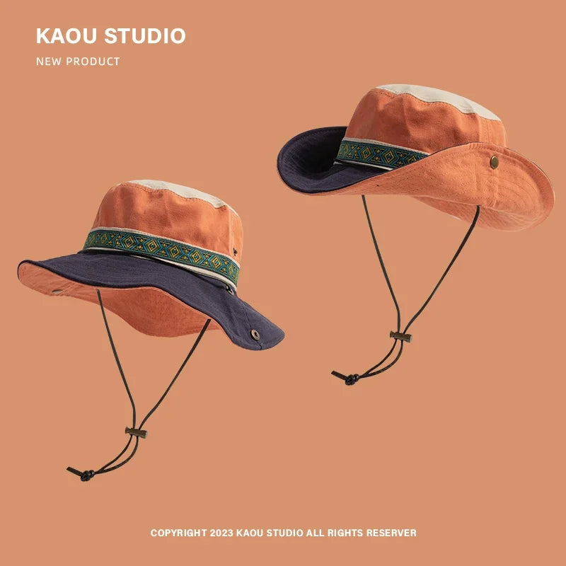 Versatile Parent-Child Sun Bucket Hat | Unisex Outdoor Protection
