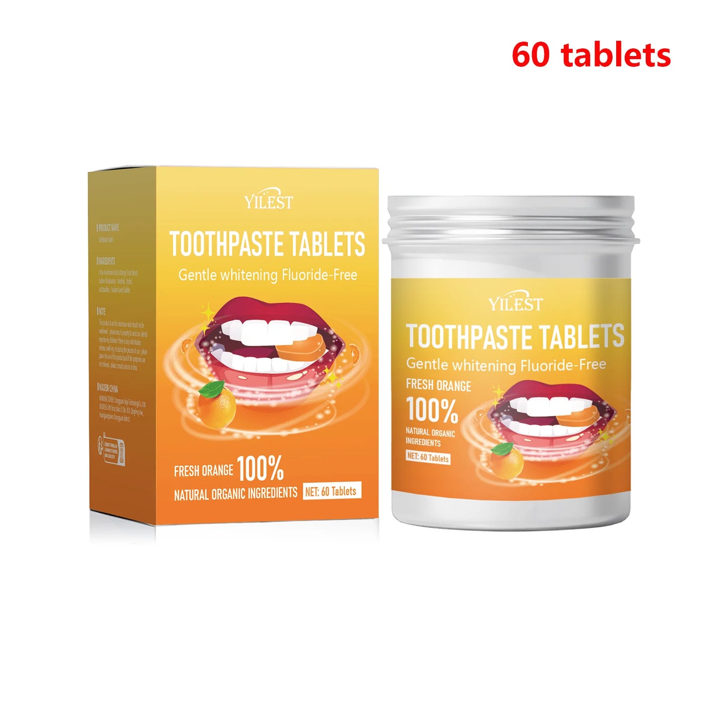 Mint Flavor Toothpaste Tablets | Fresh Breath & Oral Hygiene