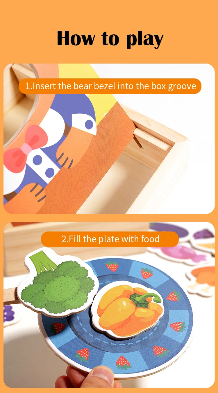 Parent-Child Teddy Bear Feeding Game | Fun Educational Toy