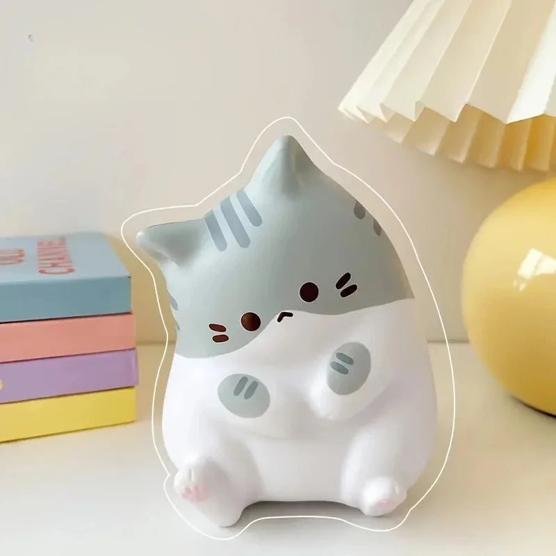 Soft Cartoon Cat Pop Fidget Toy | Stress Relief for All Ages