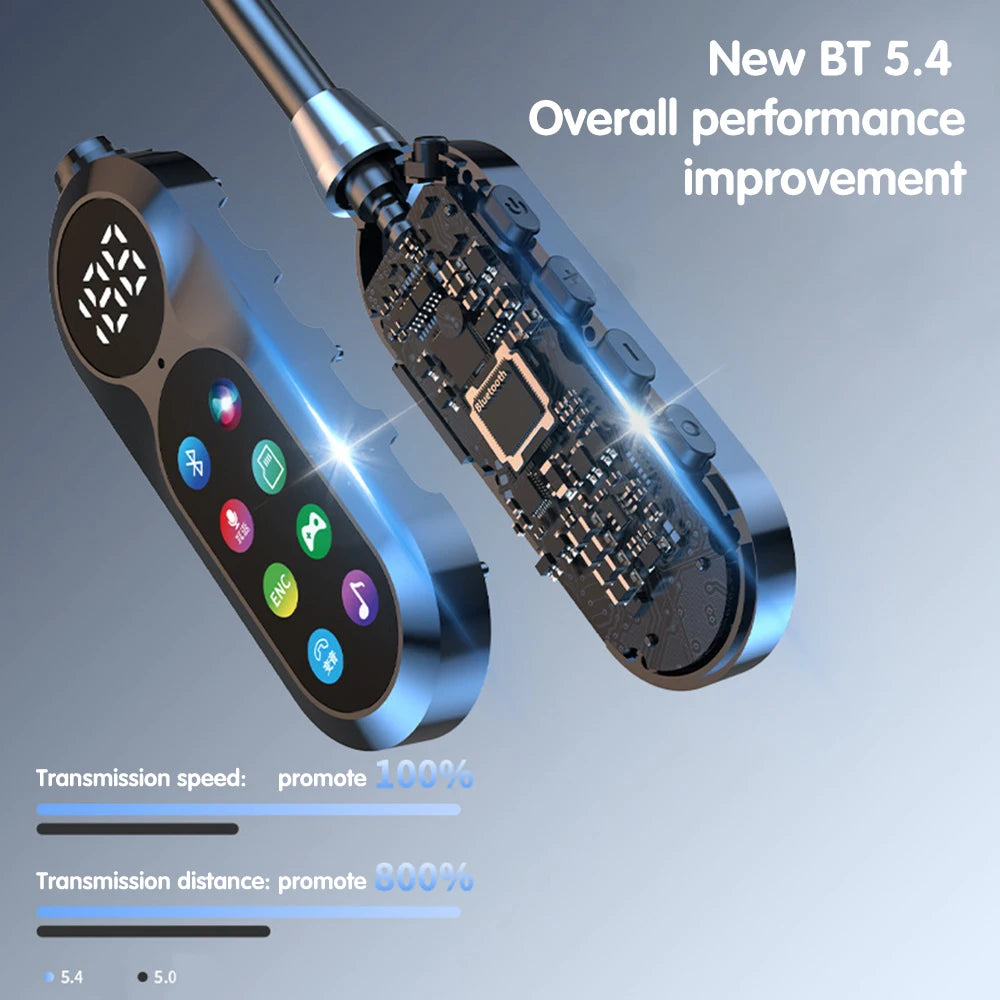 Wireless Bluetooth 5.4 Headset | HiFi Sound Quality Earbuds