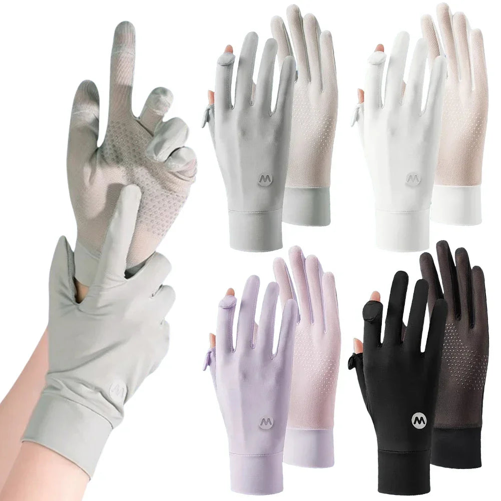 Women’s UV Sun Protection Gloves | Breathable Touchscreen Gloves