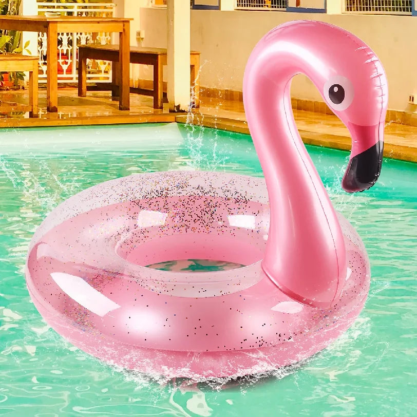 Flamingo Pool Float | Fun Inflatable Raft for Summer Parties