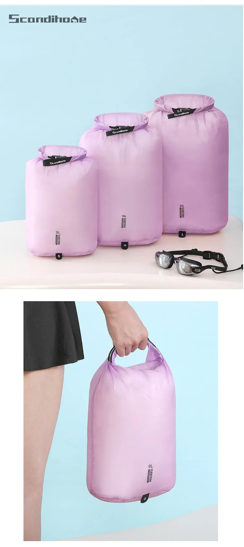 Ultralight Waterproof Dry Bag | Perfect Travel Storage Solution
