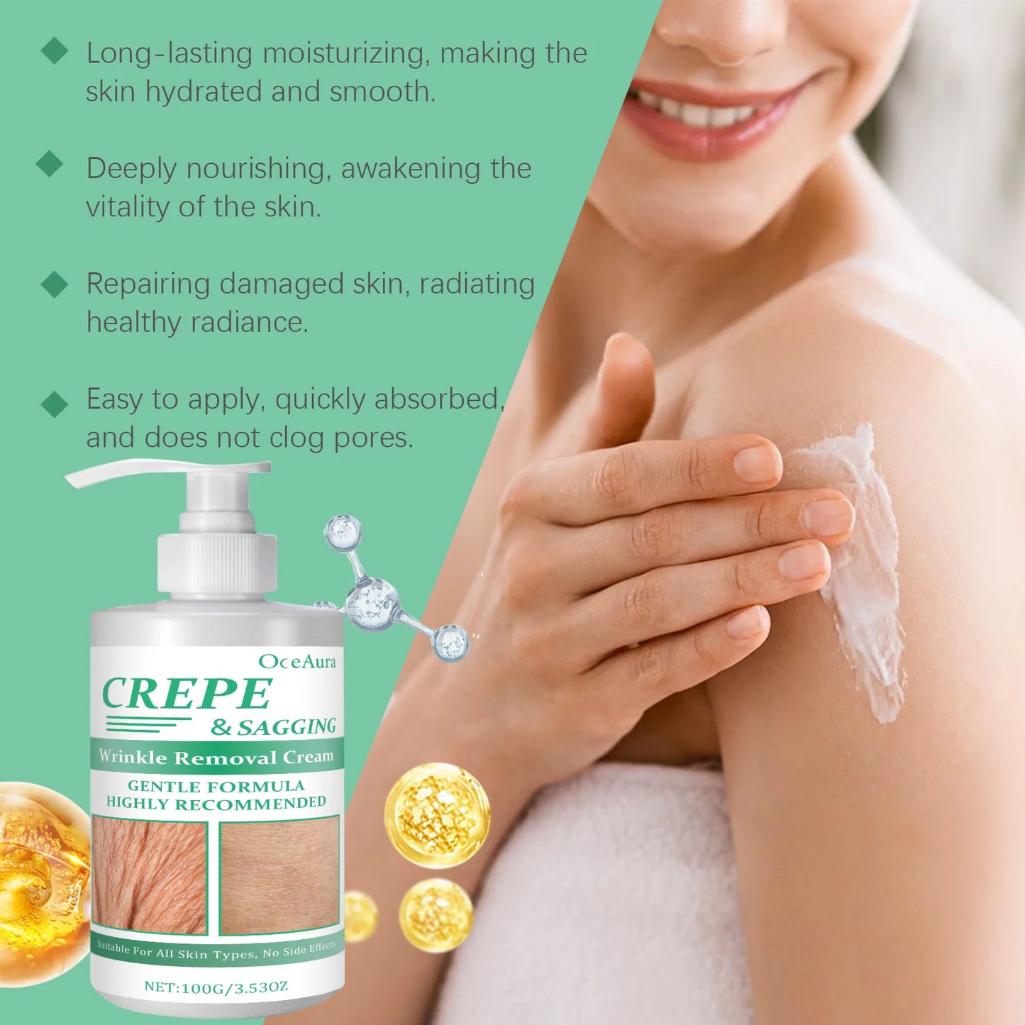 Skin Tightening Cream & Firming Body Lotion | Rejuvenate & Lift