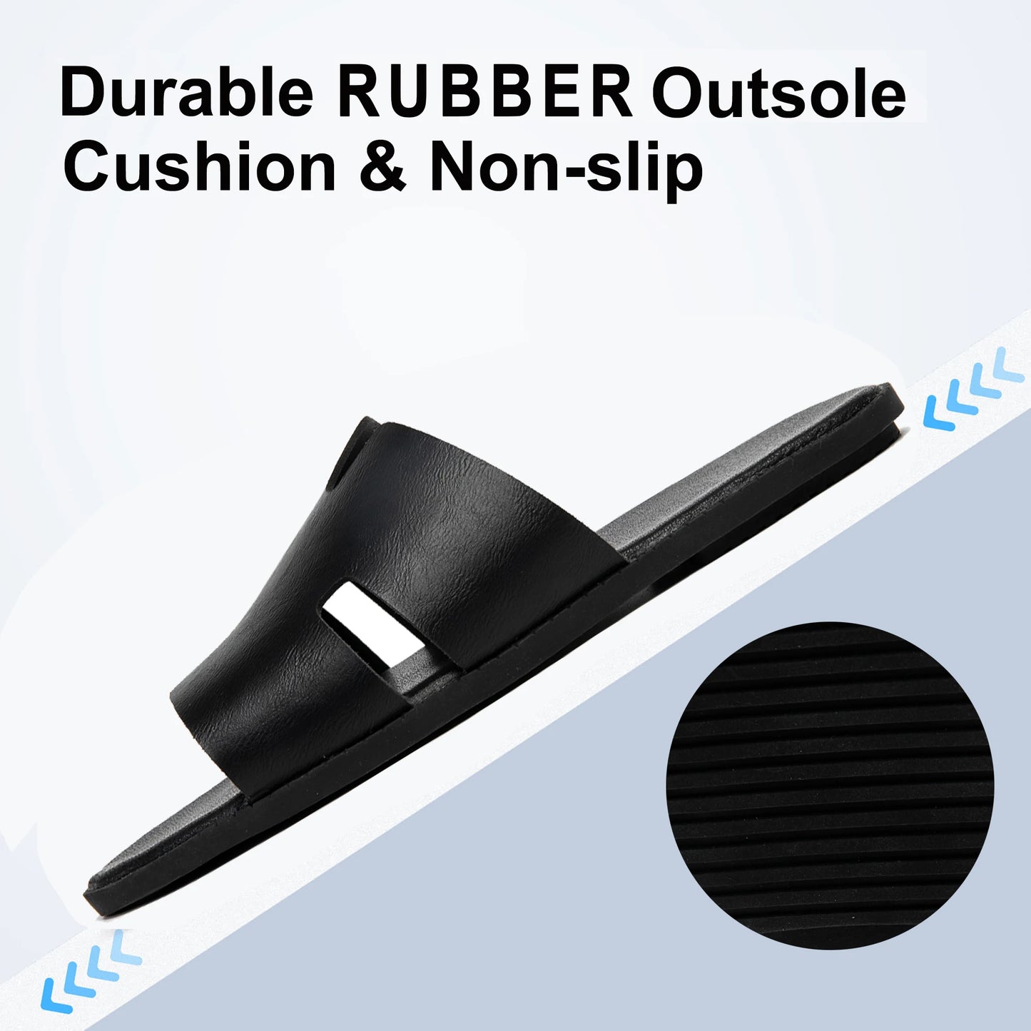 Men's Lightweight Casual Slip-On Sandals | Non-Slip Outdoor Comfort