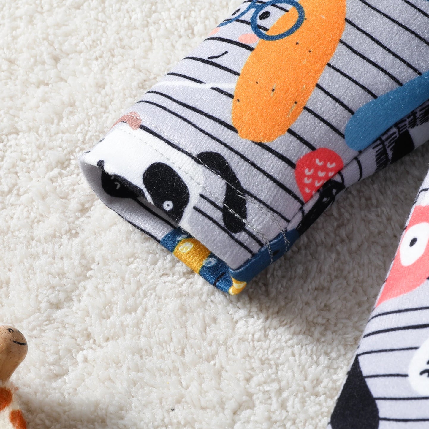Adorable Baby Jumpsuit Set | Cute Puppy Stripes Hooded Romper