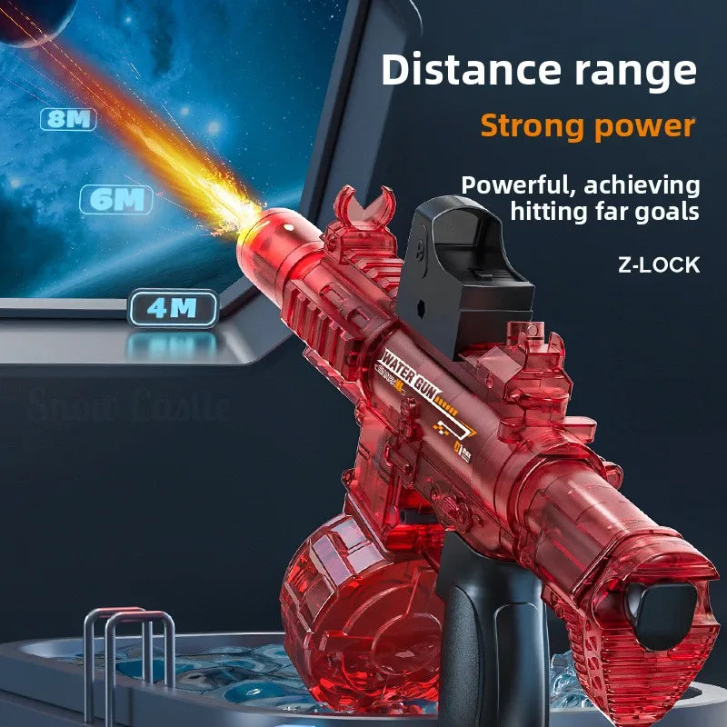 Electric Water Gun Toy | Automatic Sensor Lights & Firing Action