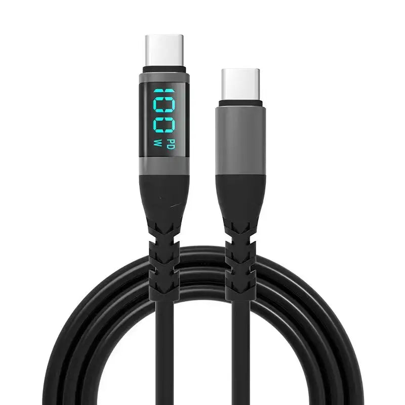 PD3.1 USB C Cable,240W LED Display Type C Fast Charging Cable with Data Transfer,for iPhone 17/16,Samsung Galaxy A17/S25,Huawei