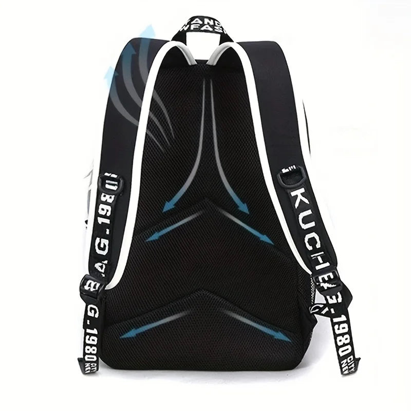 Large Capacity Casual Backpack Set | Stylish Travel & Chest Bags