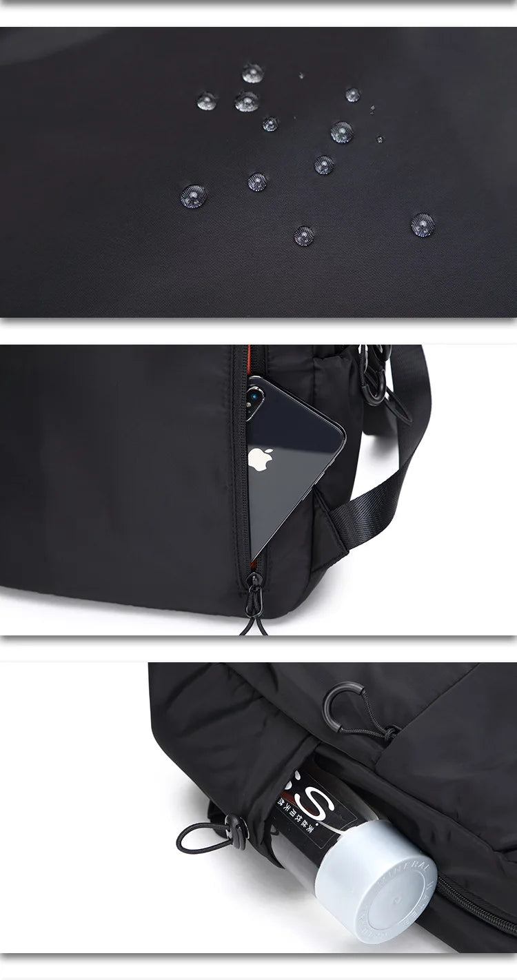 Stylish Small Men's Backpack for School & Outdoor Adventures
