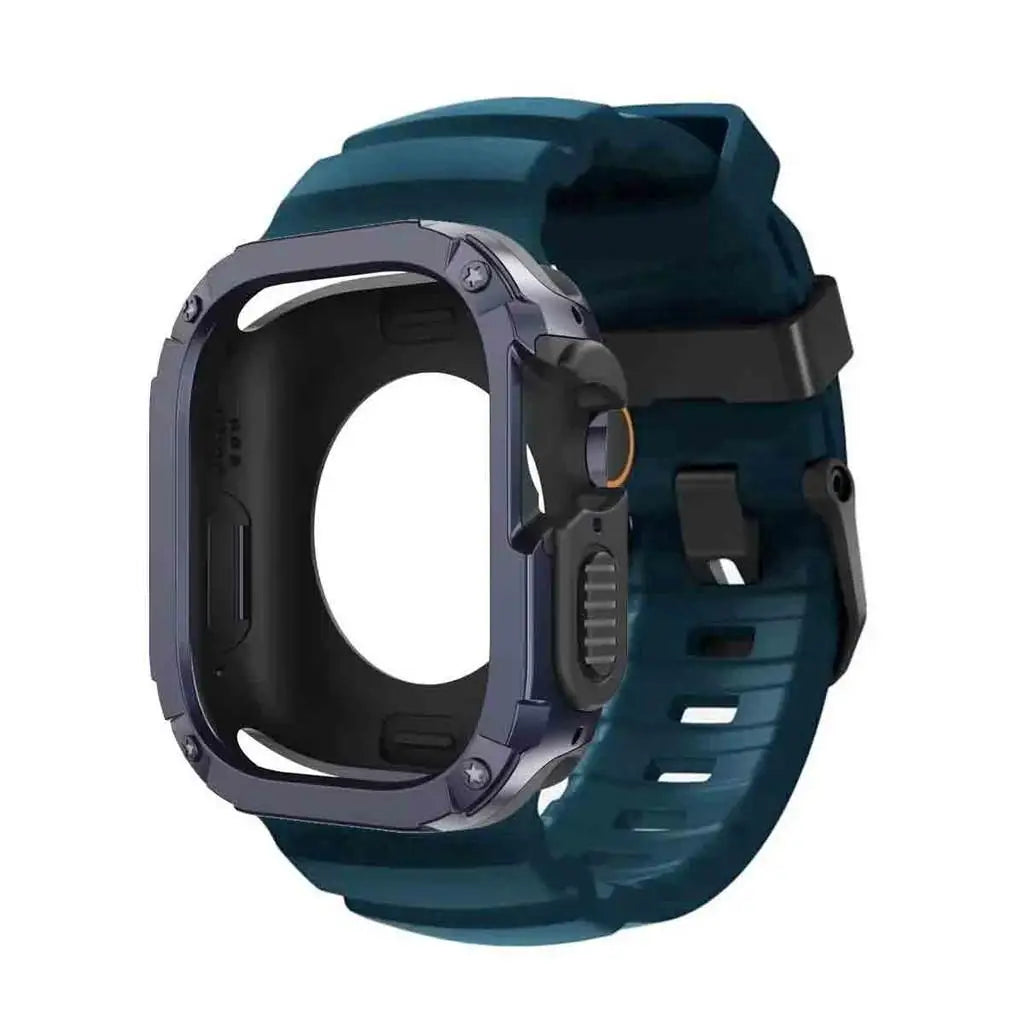 Waterproof Silicone Strap and Case for Smartwatches | Durable & Stylish