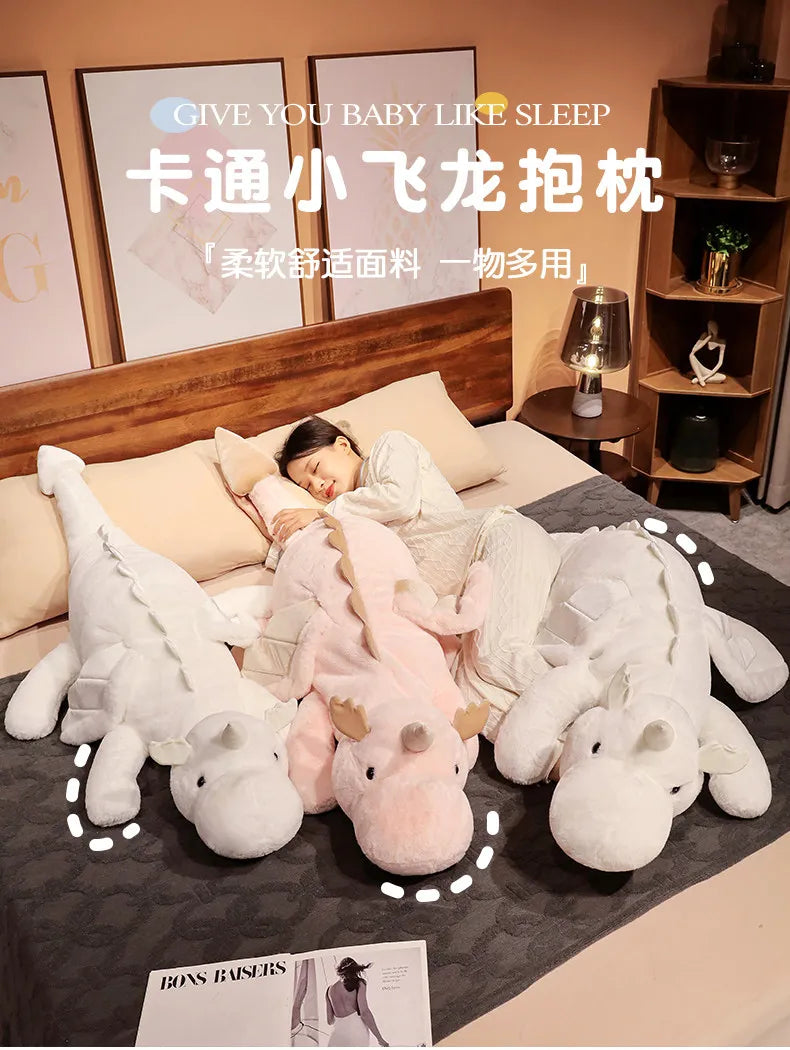 Giant Unicorn Plush Pillow | Soft Stuffed Dinosaur Hug Toys