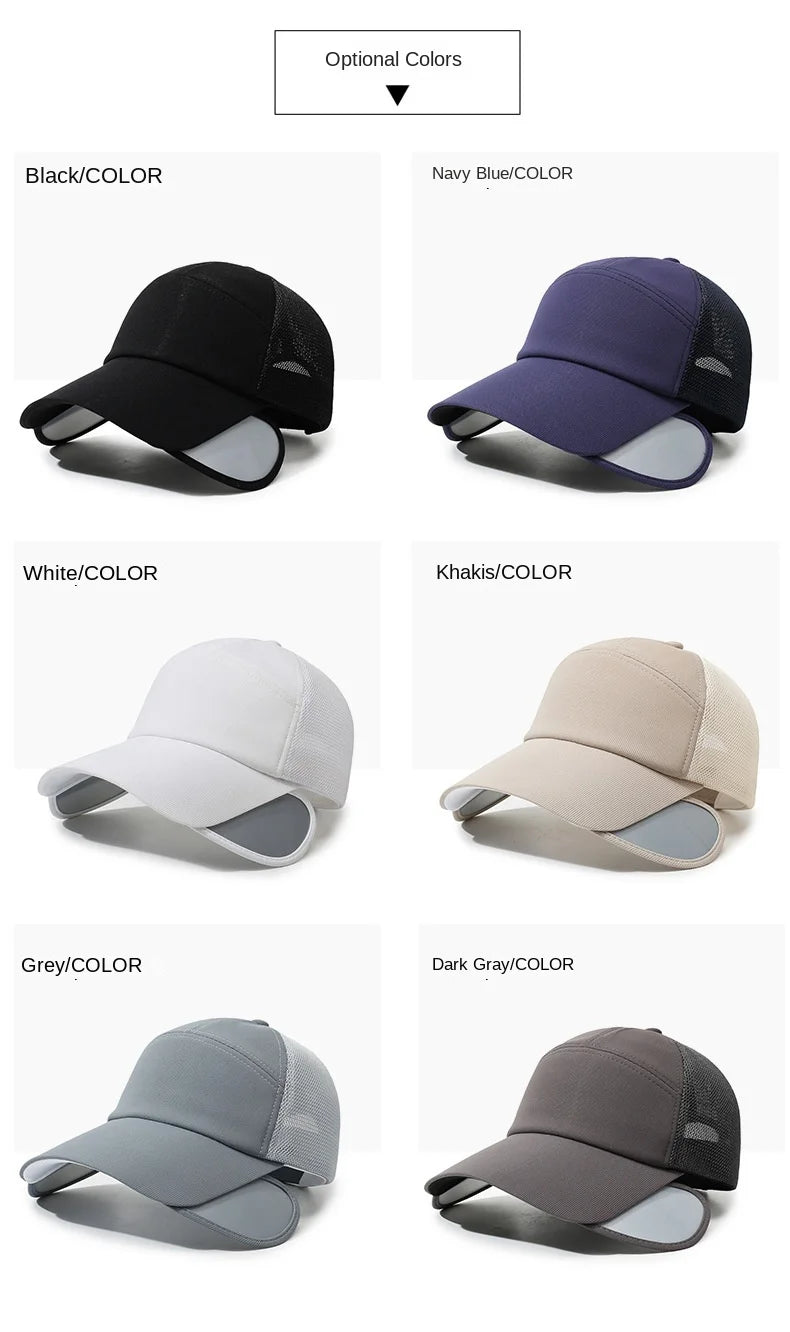 Lightweight Quick Dry Adjustable Baseball Cap | Breathable Sun Hat