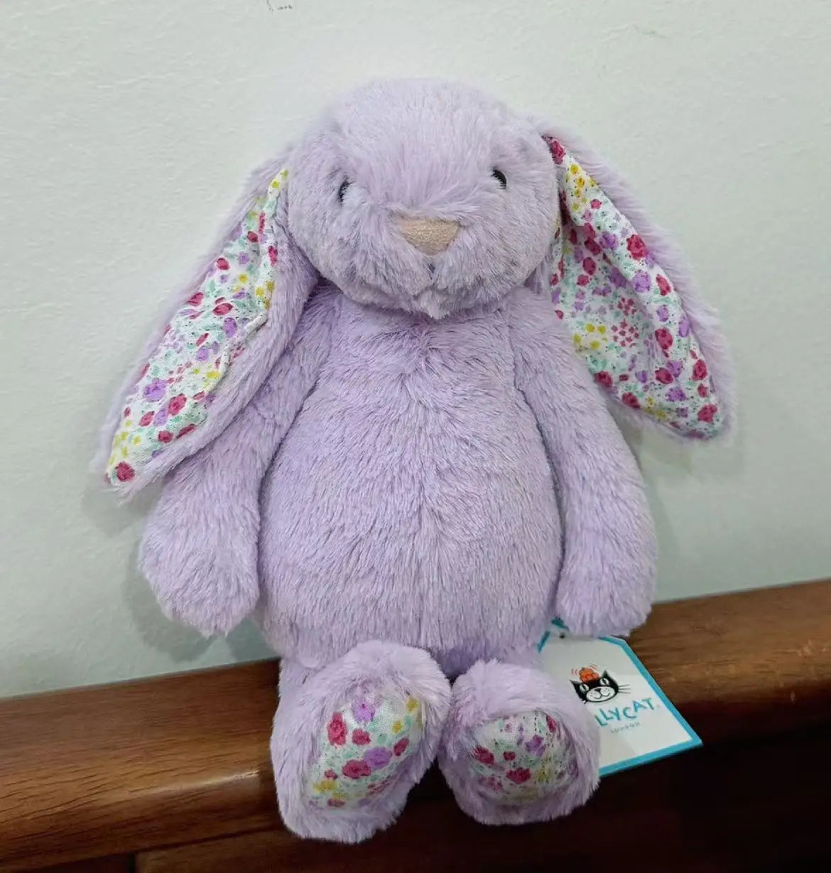 Cute Rabbit Plush Toy with Floral Ears | Ideal Kids Gift