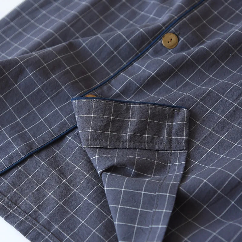 High Quality Men's Cotton Pajama Set | Comfortable Loungewear