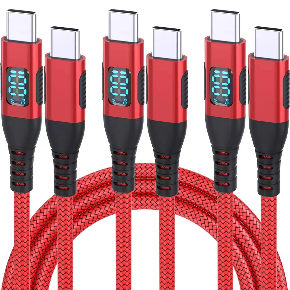 Ultra Fast Charging USB C to Type C Cable | 100W High Speed
