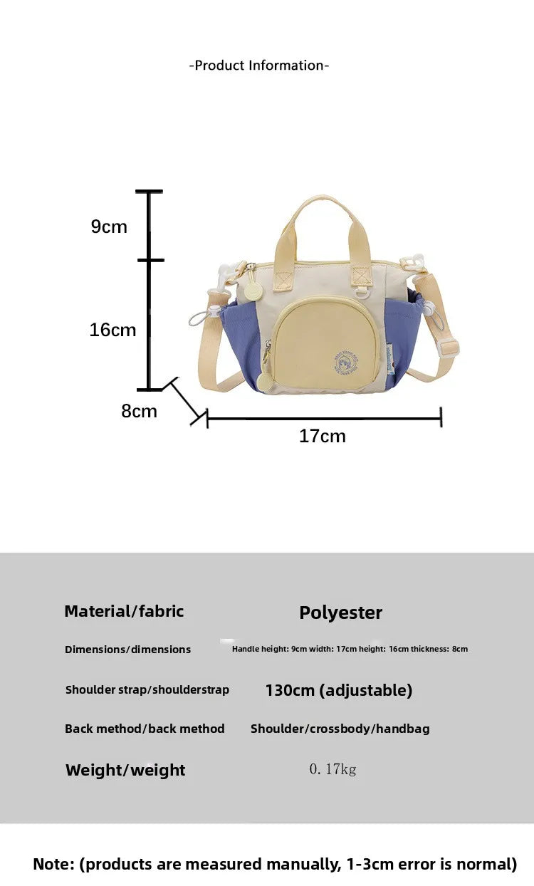 Elegante Bolso de Hombro Color Block | Bandolera Versátil para Mujer