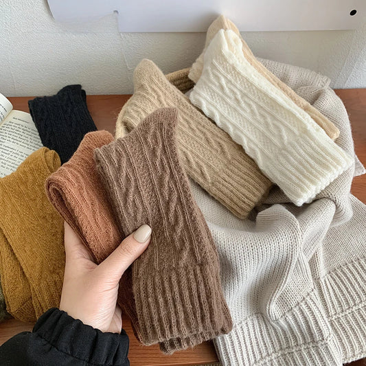Women's Thicken Cashmere Wool Socks | Cozy Winter Essential