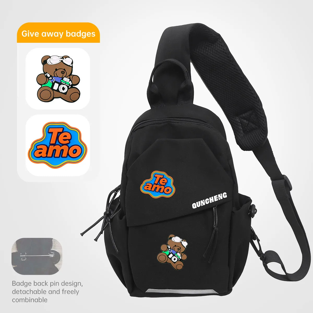 Versatile Crossbody Shoulder Bag for Outdoor Activities