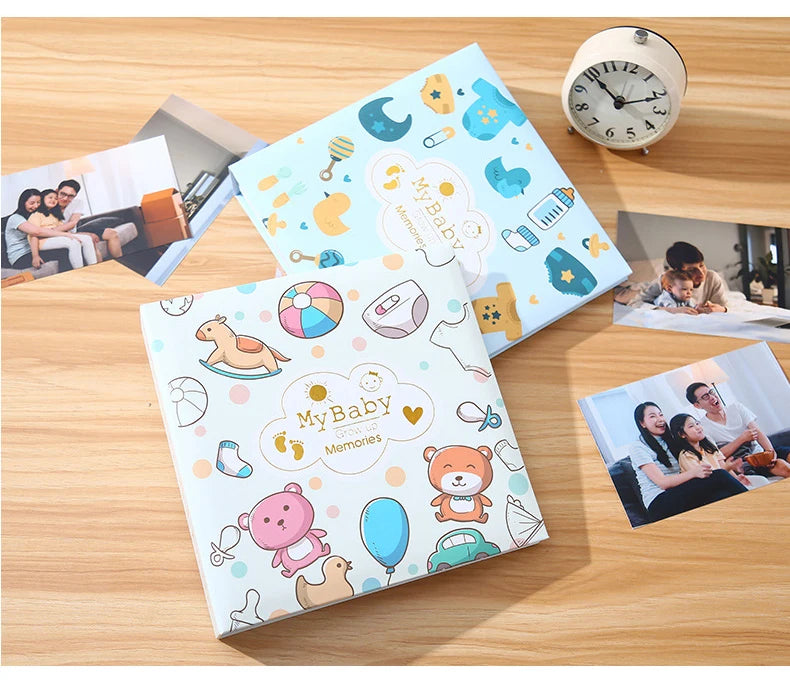 6-Inch Cartoon Photo Album | Cherish Your Baby Memories
