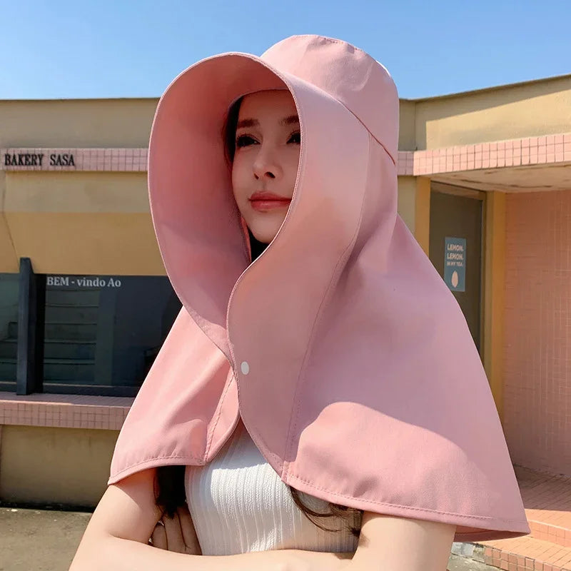 Summer Sun Hat for Outdoor Protection | Big Brim Bucket Hat