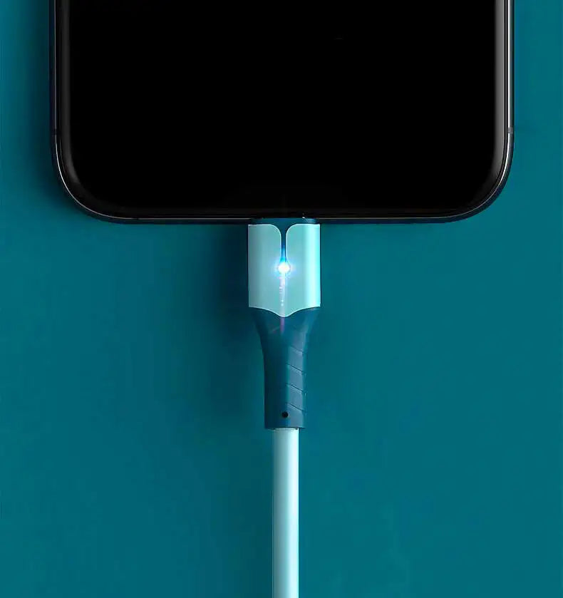 Liquid Silicone USB Type A to C Charging Cable | Fast & Durable