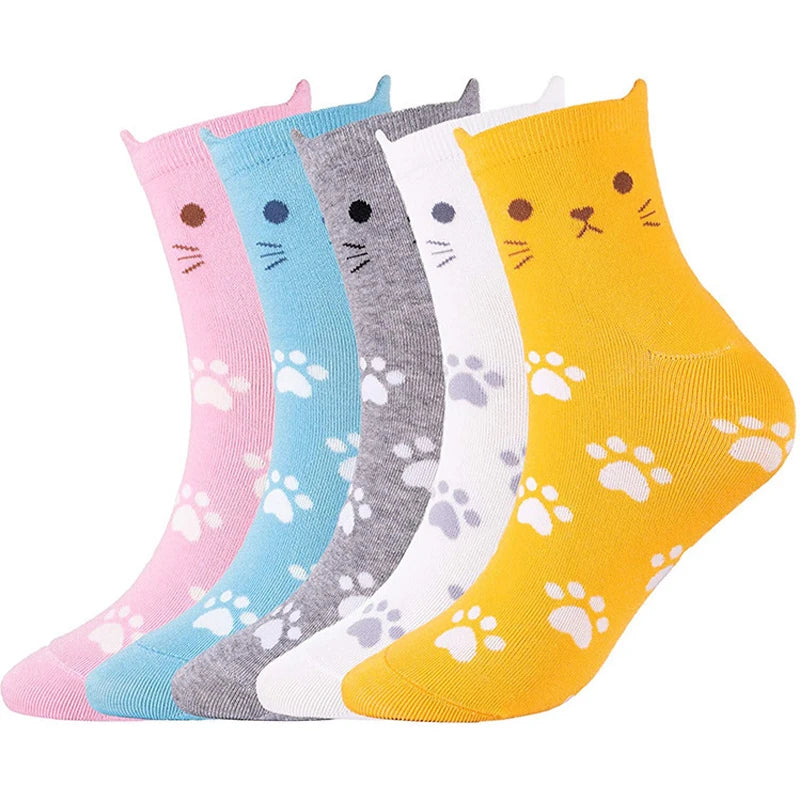 Breathable Cartoon Bear & Capybara Socks | Fun Summer Comfort