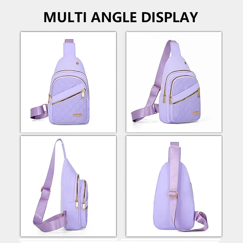 Fashionable Women's Chest Bag | Adjustable Shoulder Straps, Versatile Storage