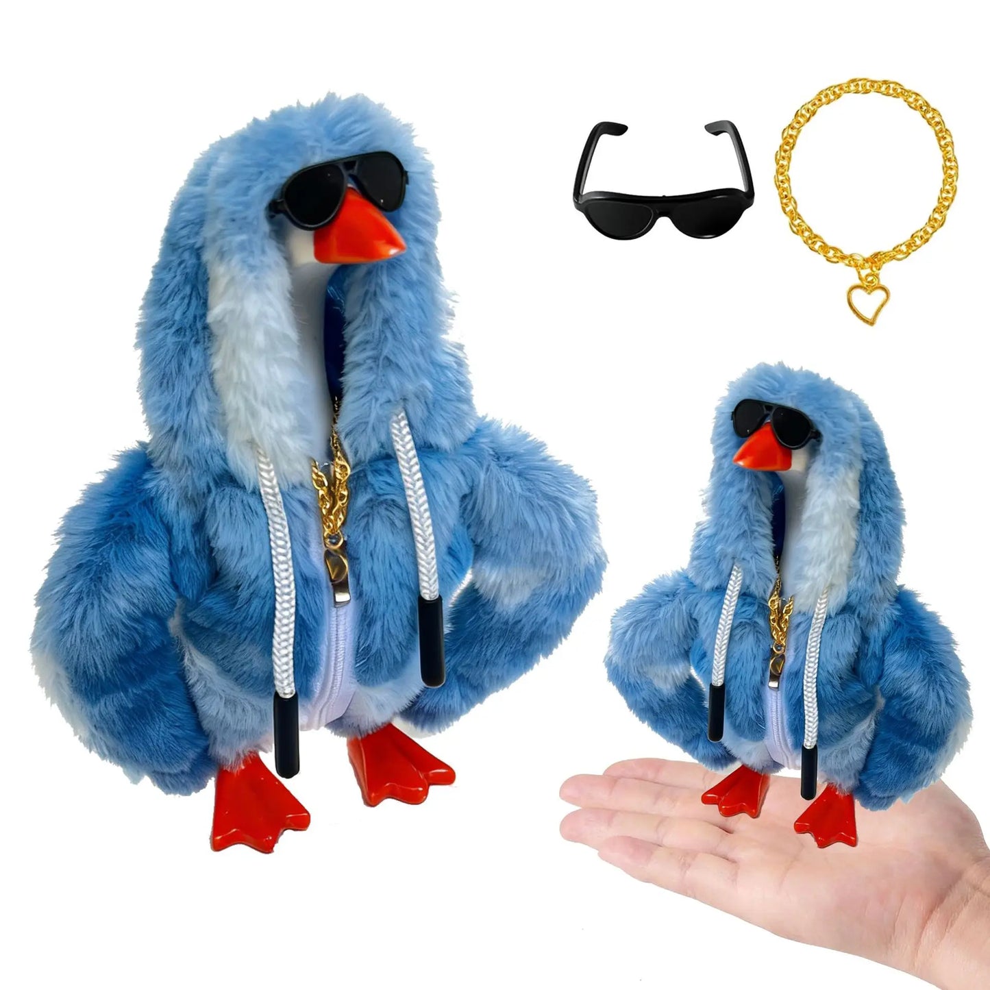 7-Inch Desk Goose Outfits | Fun and Playful Desktop Accessories