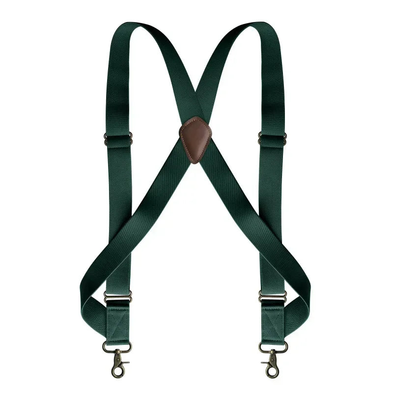 Adjustable Men's Suspenders | Stylish Elastic Braces for Pants