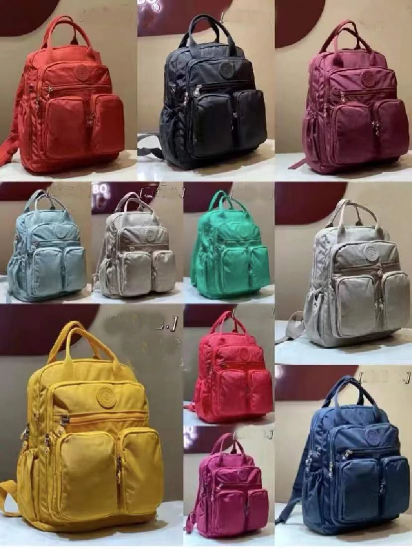 Stylish Multi-Pocket Waterproof Backpack for Women | Travel & School