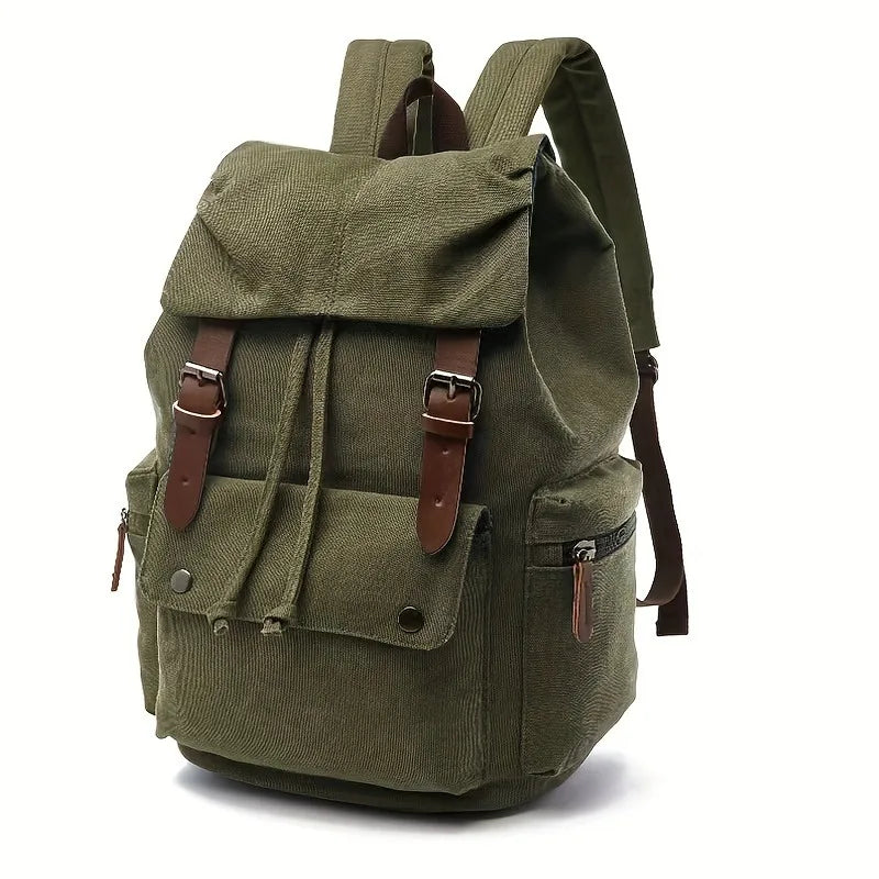 Stylish Large Capacity Canvas Backpack | Unisex Travel Bag