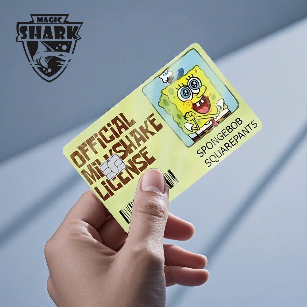 Cartoon Waterproof Skin Cover Sticker for Credit and Debit Cards