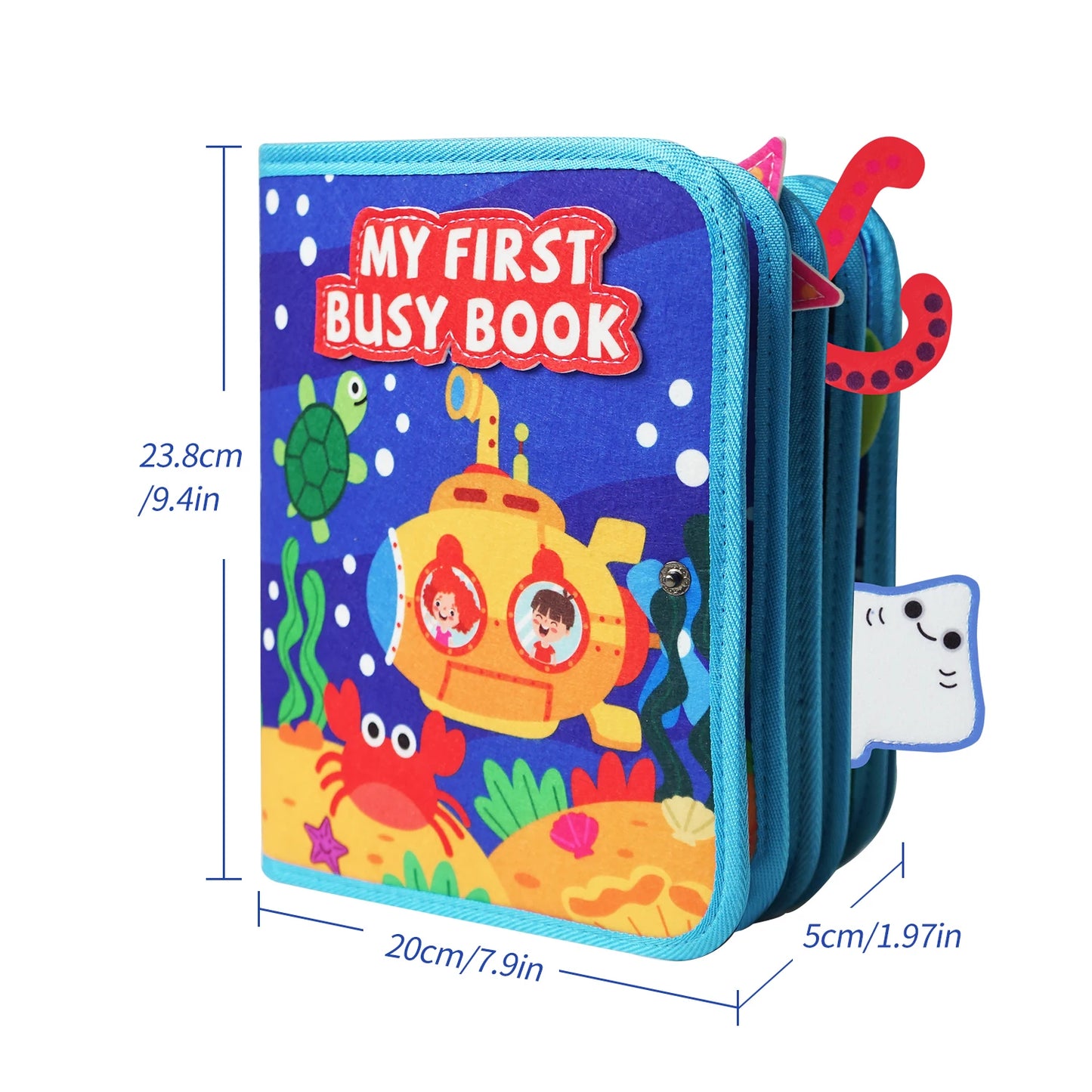 Interactive Montessori Busy Board | Engaging Travel Toy for Toddlers