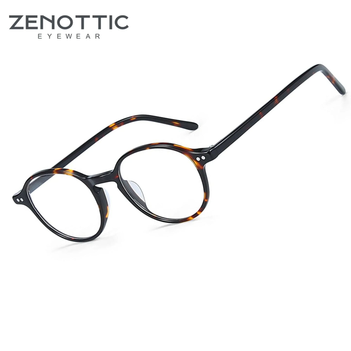 Vintage Round Prescription Glasses | Anti Blue Light & Photochromic