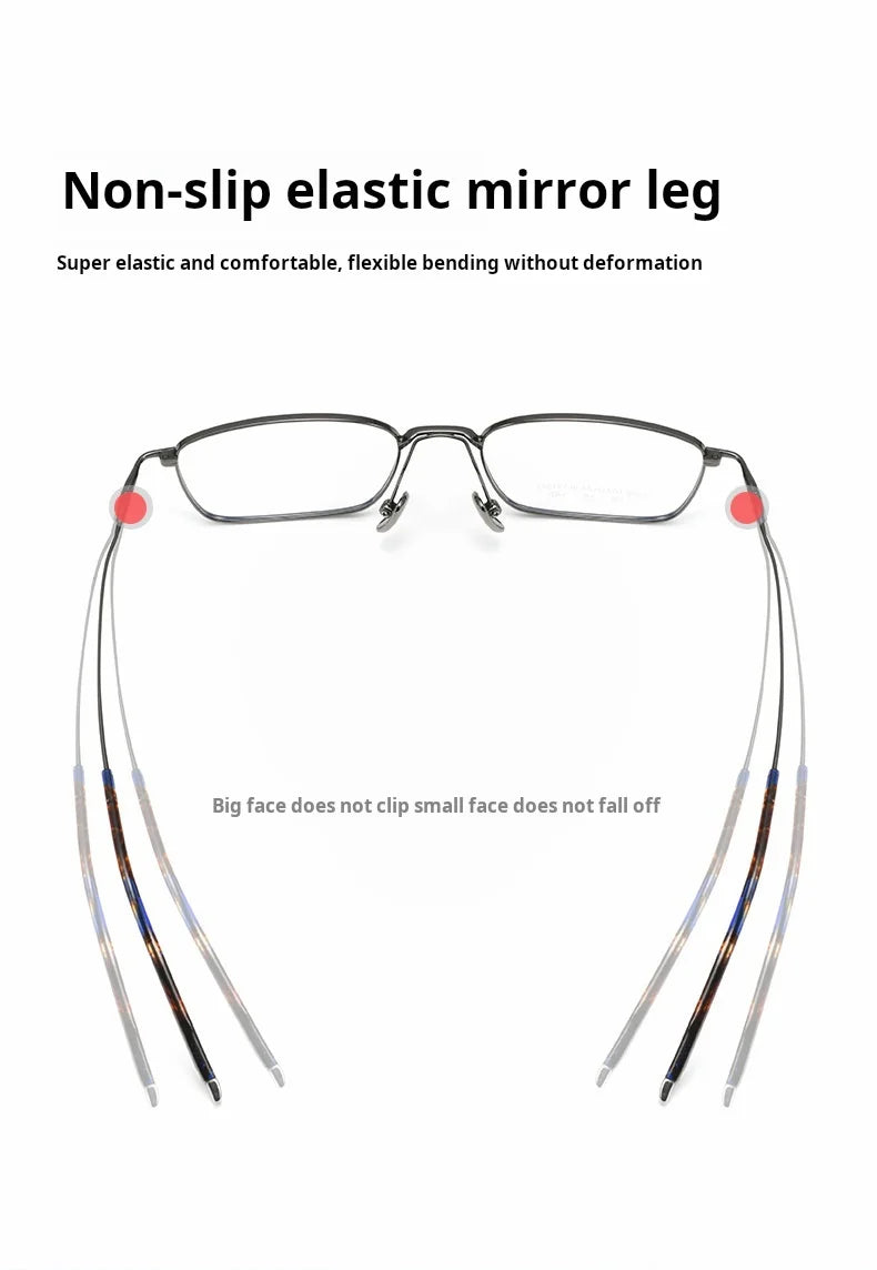 Stylish Titanium Prescription Glasses | Unisex Retro Eyewear