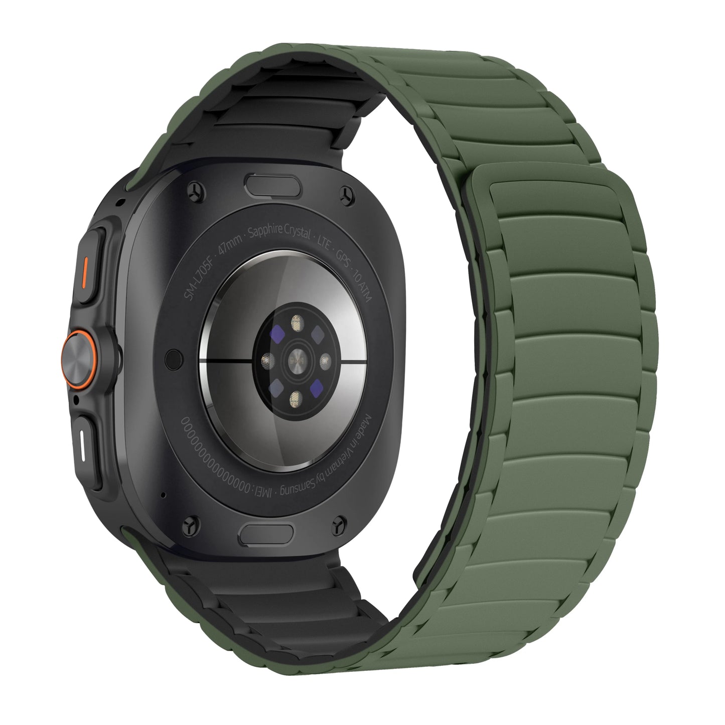 Magnetic Silicone Band for a Comfortable Smartwatch Experience