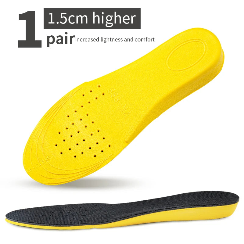 Height Increase Insoles for Men & Women | Shock Absorbent & Breathable