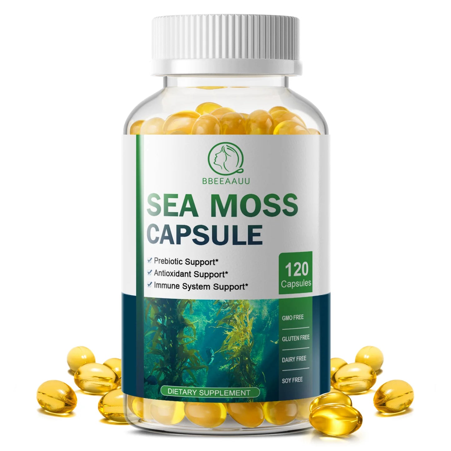 Sea Moss Capsules - Boost Immune System & Support Health