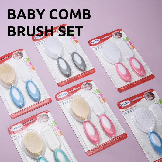 Baby Comb and Brush Care Set | Gentle Hair Care Essentials
