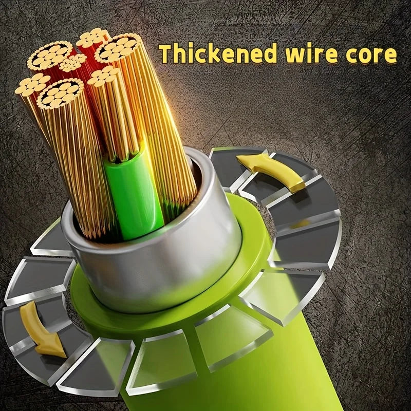 240W Fast Charging USB A C Cable with Power Display | Universal Compatibility