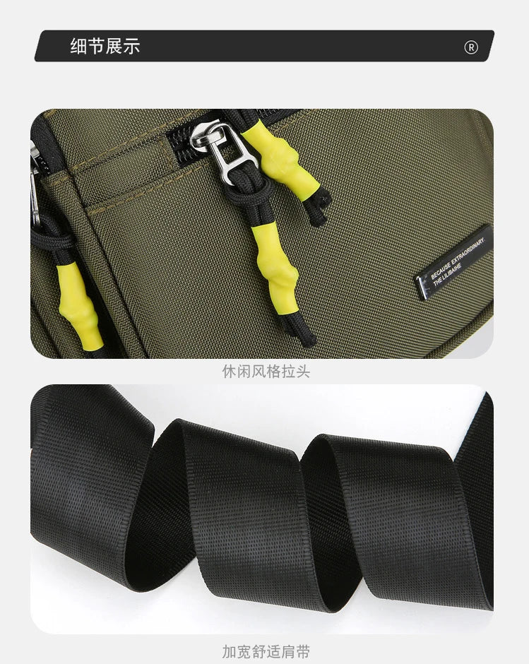 Bandolera de viaje multifuncional para hombre | Elegante y duradera