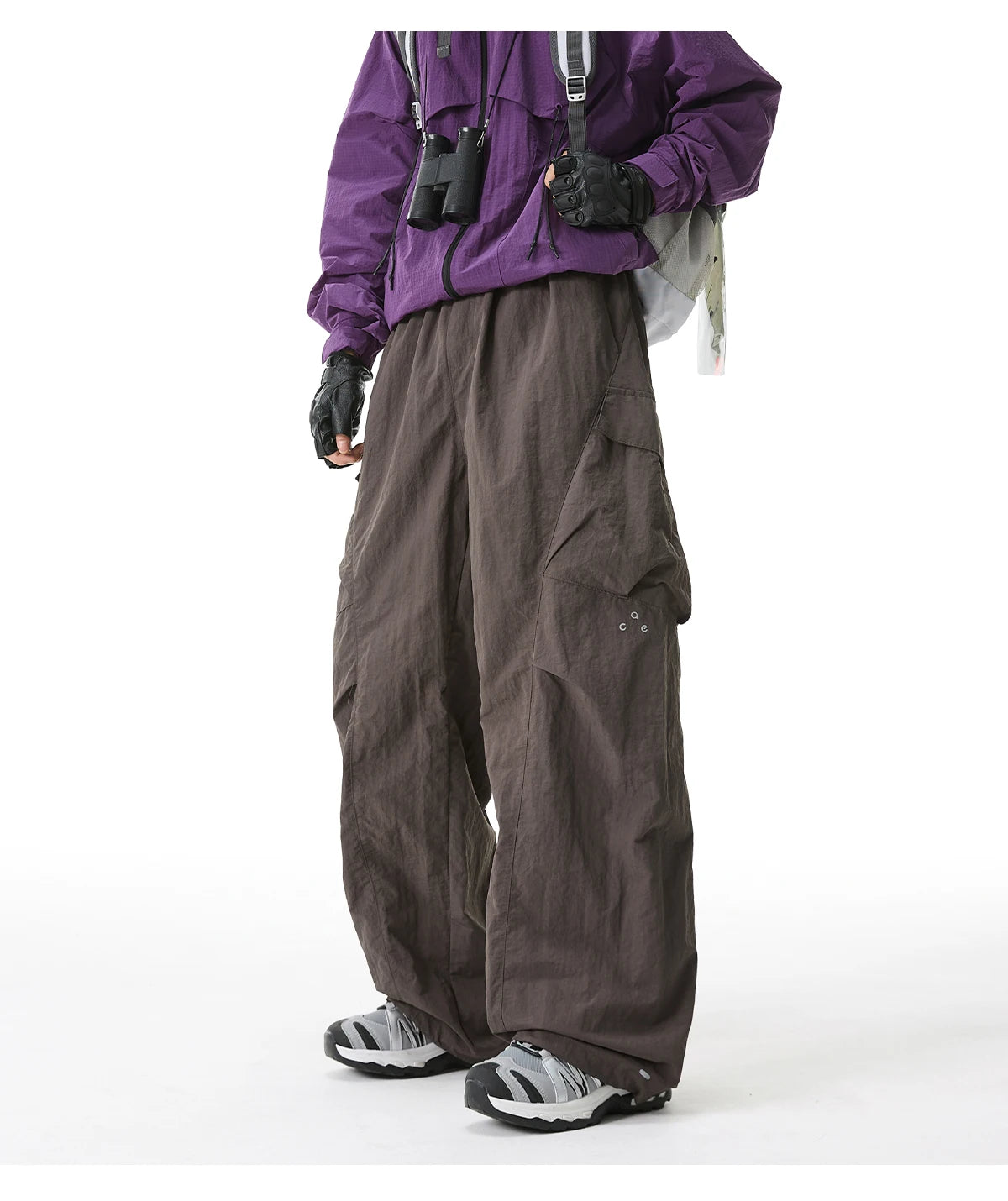 Men's Water-Resistant Cargo Pants | Oversized Utility Trousers