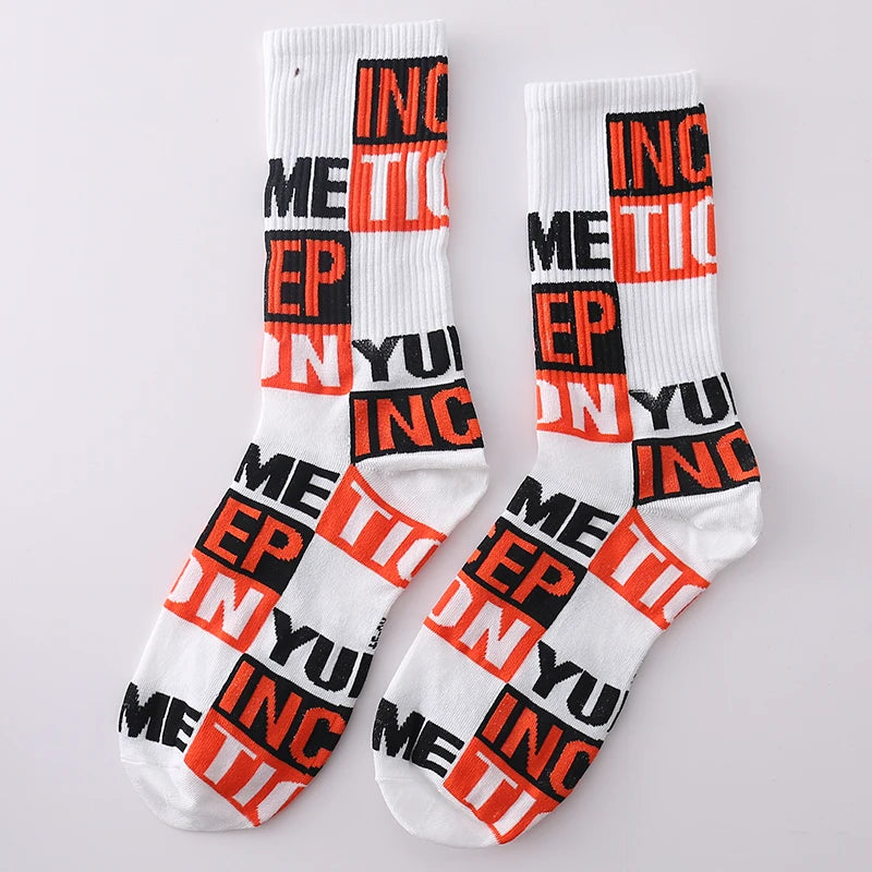 Trendy Unisex Cartoon Cotton Crew Socks | Comfort Meets Style