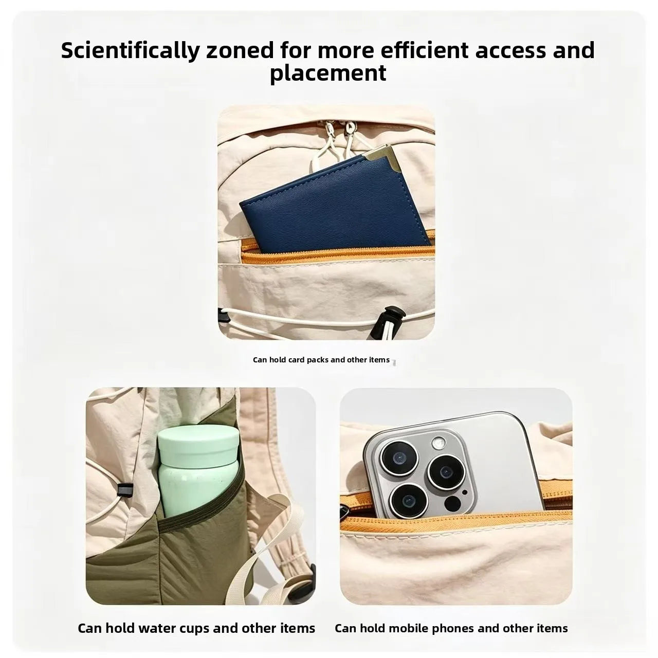 Lightweight Waterproof Unisex Backpack for Hiking and Travel