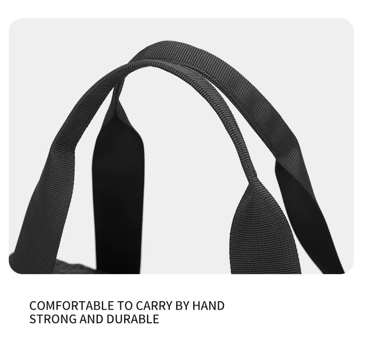 Large Capacity Nylon Tote Bag | Perfect for Travel & Gym