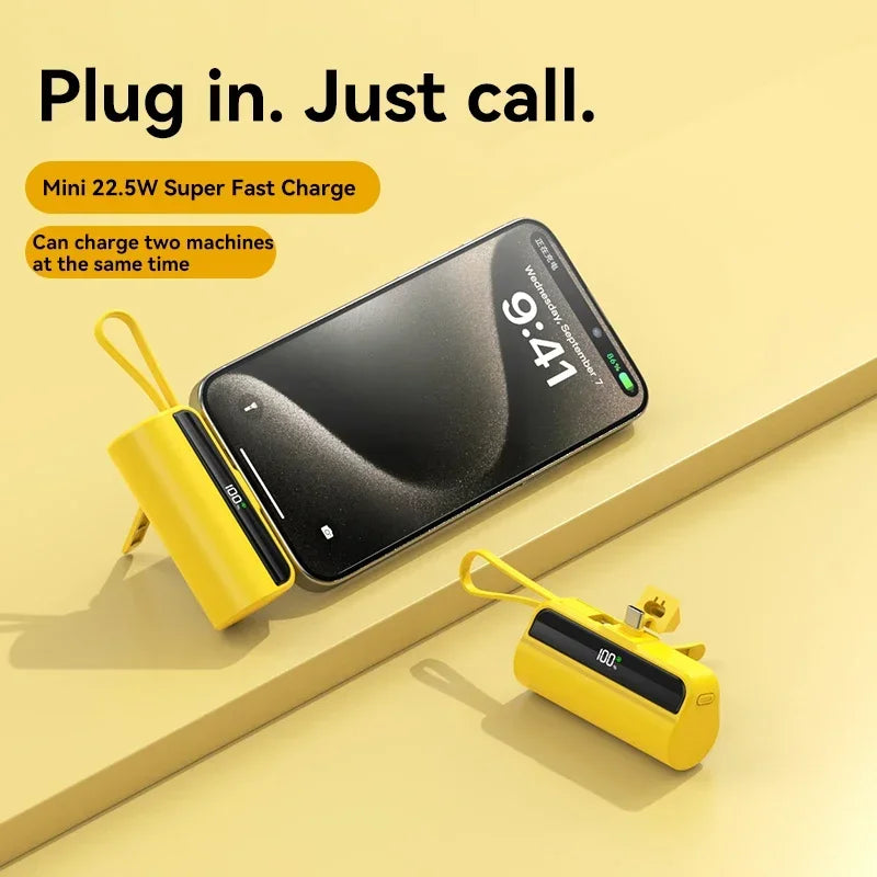 50000mAh Capsule Mobile Power Bank | Ultimate Portable Charger
