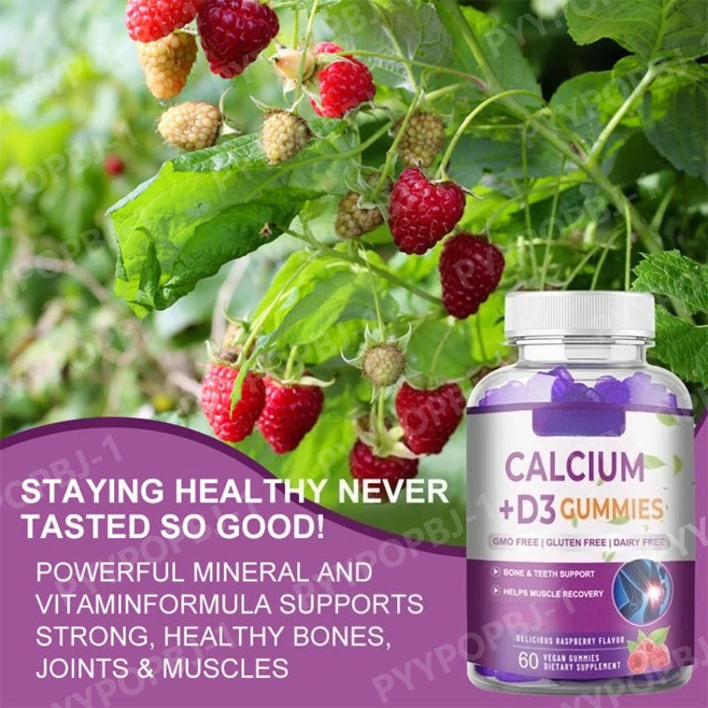 Calcium Vitamin D3 Gummies with Magnesium & Zinc | Bone Support